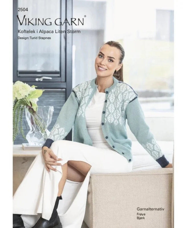 Mönsterkatalog 2504 stickat i Alpaca Liten Storm Bästa pris