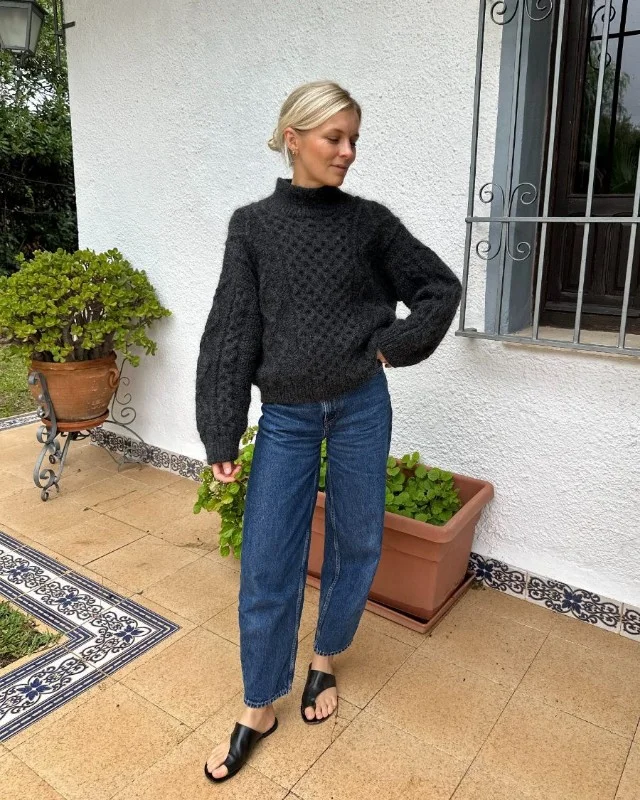 "DAGMAR SWEATER" från PetiteKnit Utförsäljning