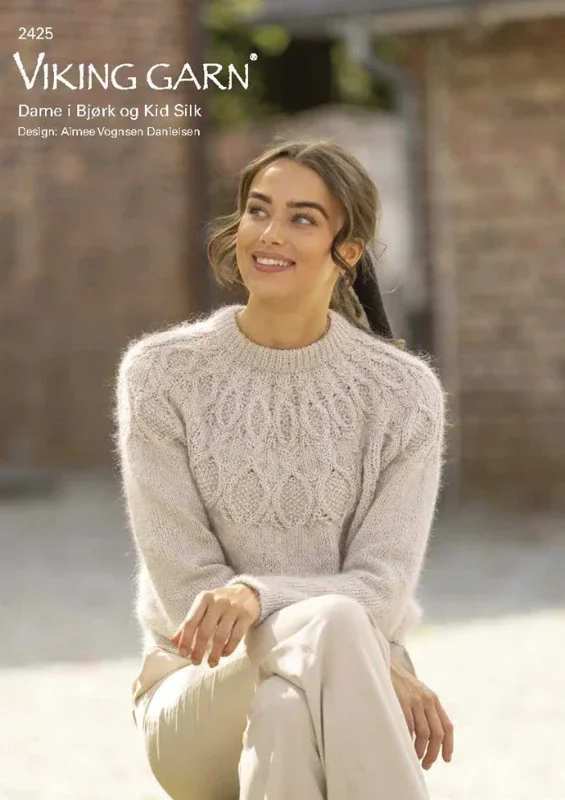 Mönsterkatalog från Viking Garn 2425 i Kid/silk Kampanj