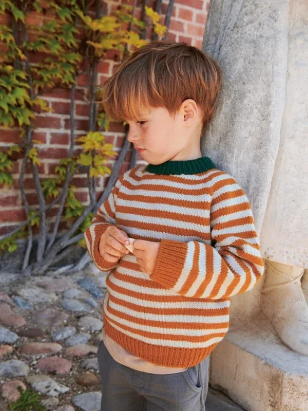 Begränsat antal "SOUTH SWEATER JUNIOR" Stickad i Smart eller Double Sunday, 2408-3a+3b