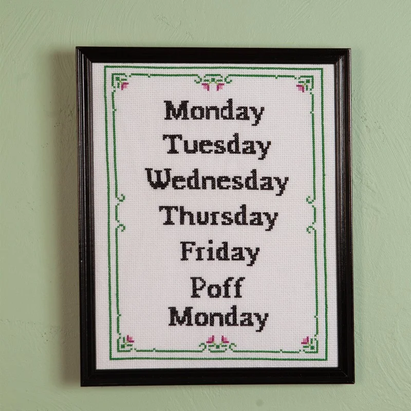 Sista chansen Weekdays - tavla
