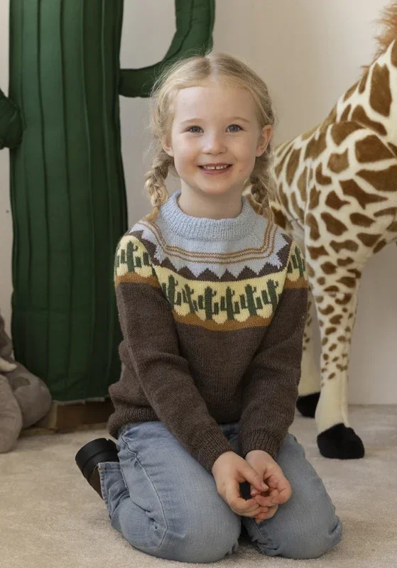 "Kakatus" tröja stickad i Trend Merino Petite Sänkt pris