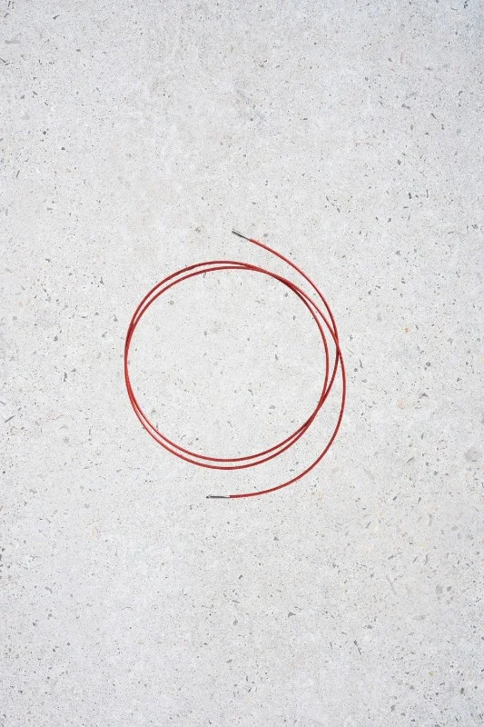 Rabatter Kabel till ändstickor TWIST Red