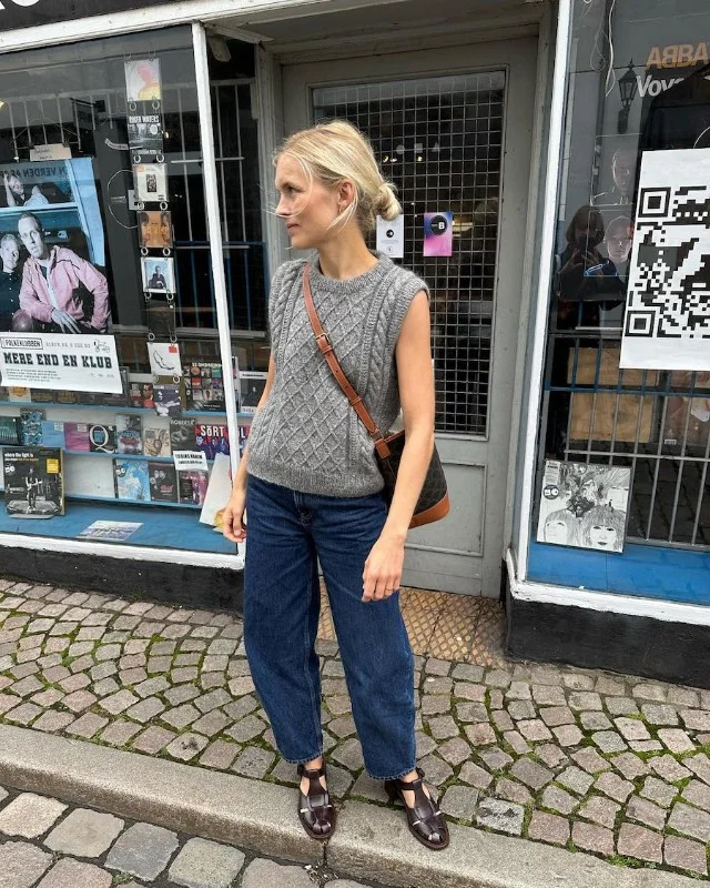 MOBY SLIPOVER i en tråd Tynn Peer Gynt och en tråd Tynn Silk Mohair Erbjudandepris