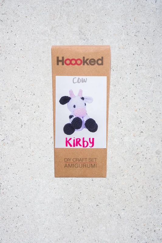 DIY Crochet Kit Cow Kirby Eco Barbante Snabb frakt