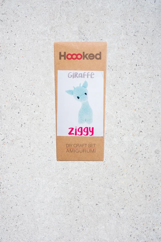 DIY Crochet Kit Giraffe Ziggy Eco Barbante Spring Erbjudandepris
