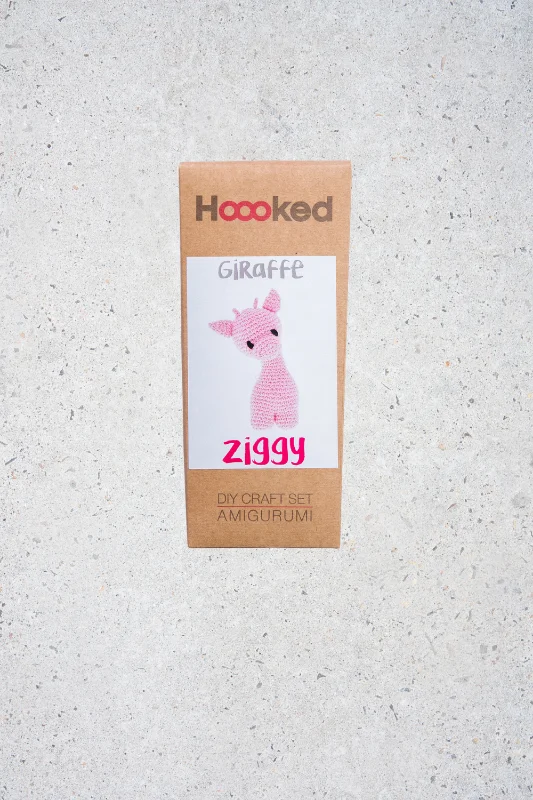 Fynd DIY Crochet Kit Giraffe Ziggy Eco Barbante Blossom