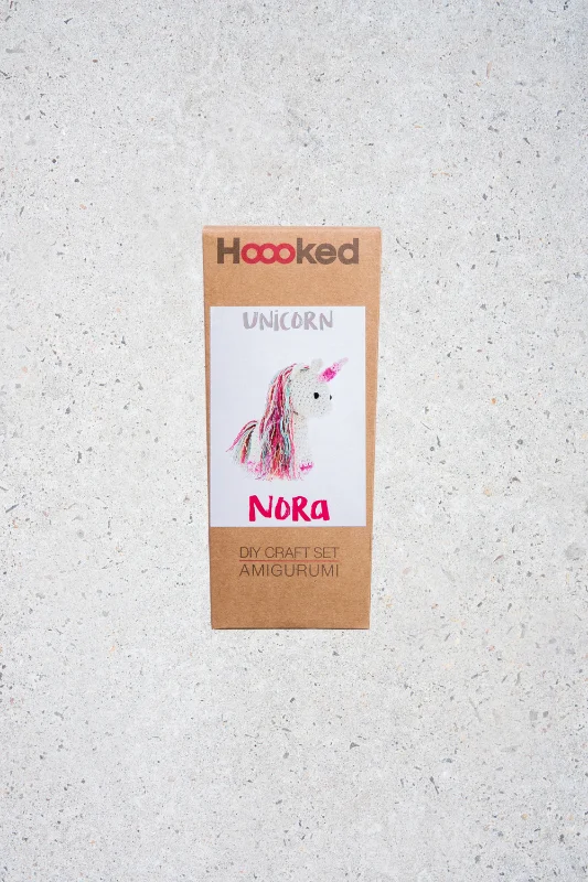 DIY Crochet Kit Unicorn Nora Eco Barbante Sista chansen