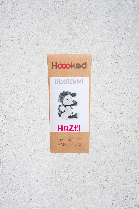 DIY Crochet Kit Hedgehog Hazel Eco Barbante Utförsäljning