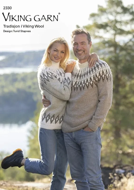 Beställ nu "Tradition" Mönsterkatalog i Viking Wool 2330