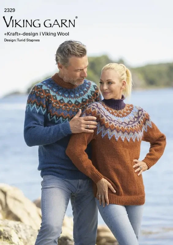 Fynd "Kraft" Mönsterkatalog i Viking Wool 2329