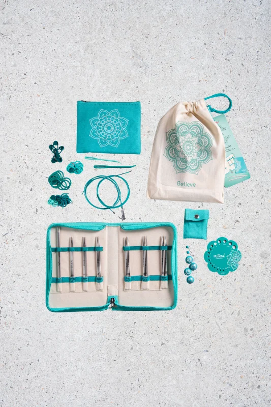 Erbjudande Mindful Believe - set med ändstickor (7 par, 13 cm) och tillbehör