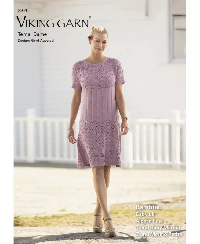 Nedsatt pris Mönsterkatalog för Dam "Sommar" i Bambino, Trend Baby Merino eller Trend Merino Petite 2320