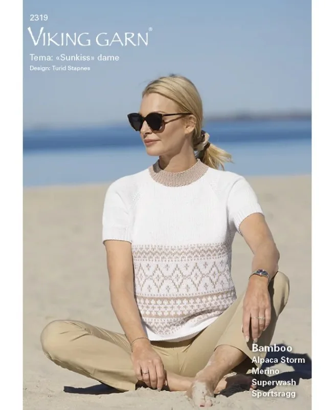 Mönsterkatalog "sunkiss" Dam i Bamboo eller Alpaca Storm 2319 Outlet