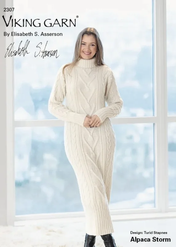 Stickmönsterkatalog för dam i Alpaca Storm 2307 Billig