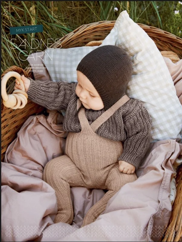 Mjuk Start mönsterkatalog för baby i Babyull Lanett 2213 Begränsat erbjudande