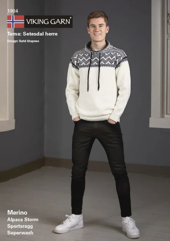 Mönsterkatalog till herr 1904 i Alpaca Storm risnedsättning