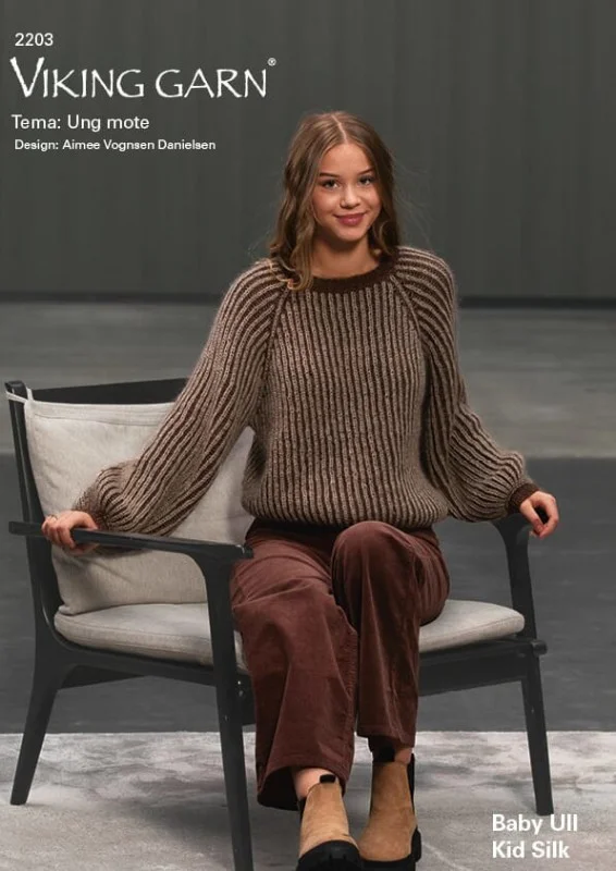 KATALOG 2203 från Viking Garn Baby Ull och Kid Silk Rabatter