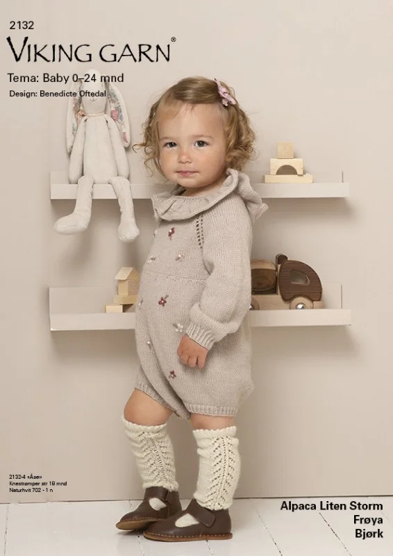 Mönsterkatalog Tema baby 0-24m i Alpaca Liten Storm och Fröya 2132 Rea