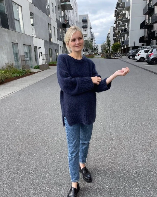 October Sweater från PetiteKnit Erbjudande