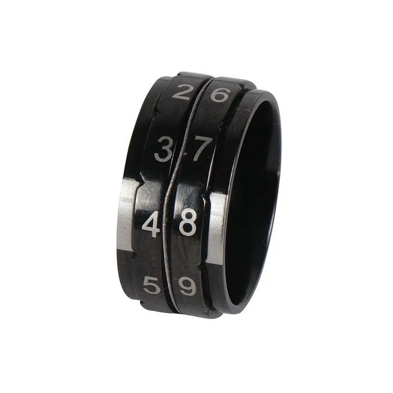 I lager Black Row Counter Rings