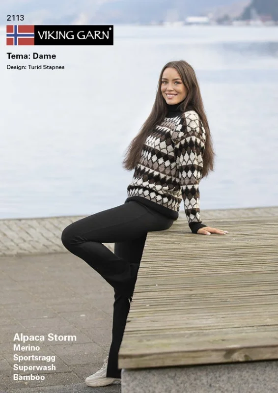 Mönsterkatalog för dam i Alpaca Storm 2113 Beställ nu