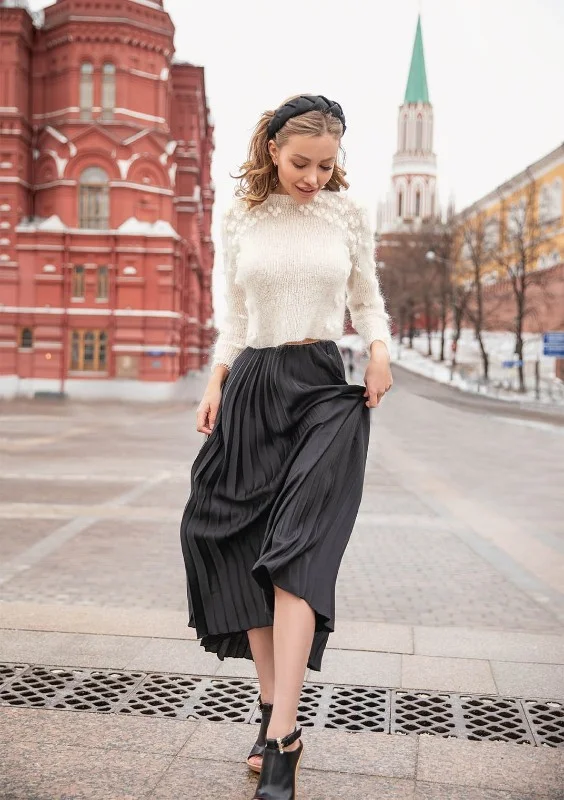 Bästa pris Snowberry genser i Tynn Silk Mohair