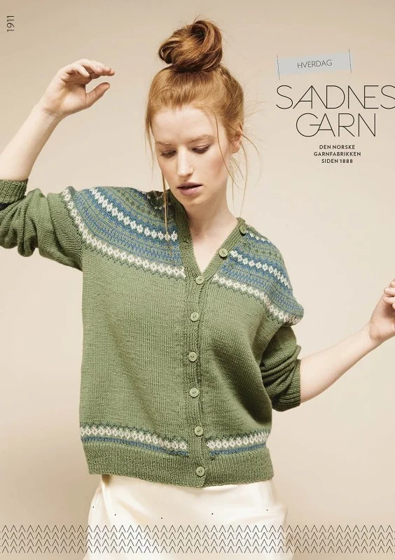 "HVERDAG" Vardag, mönsterkatalog till dam i Silk Mohair och Tynn Silk Mohair. Sänkt pris