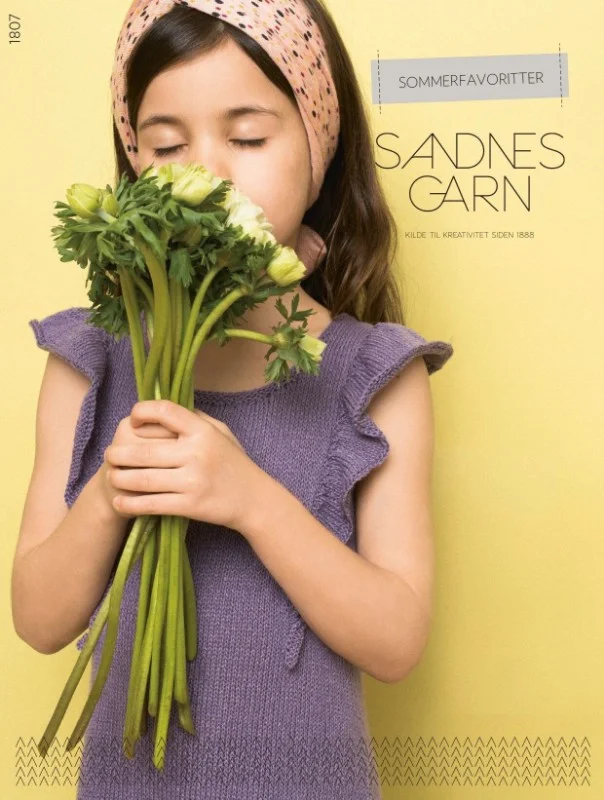 Lägg i varukorgen Mönsterkatalog från Sandnes Garn, Sommarfavoriter till barn