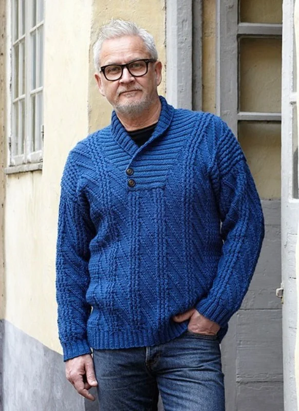 Stickmönster till herr tröja i Freja Lågt pris