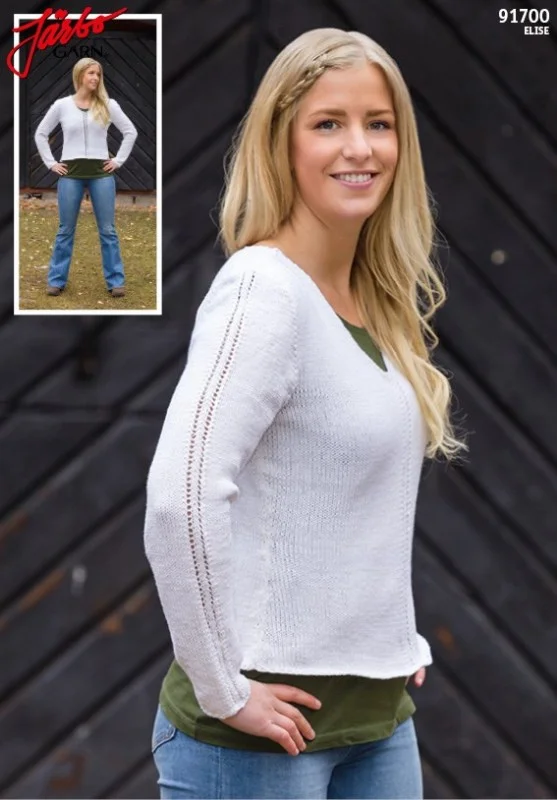 Stickmönster till damjumper i Elise Erbjudande