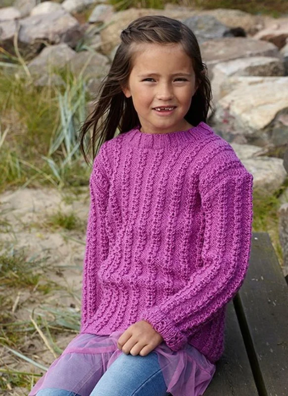 Stickmönster till barntröja i Ulrika, Freja eller Matilda Fynd