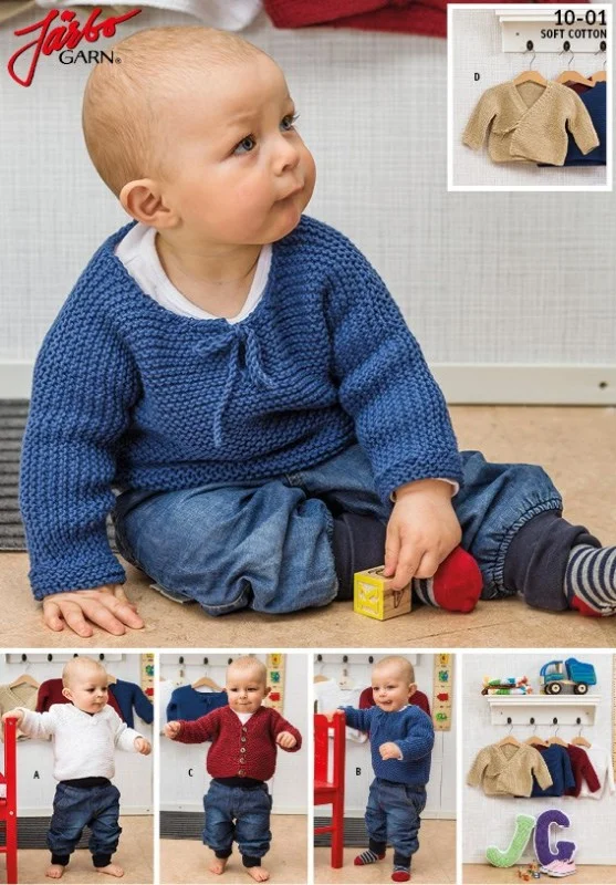 Rabatter Rätstickat basplagg till baby i Soft Cotton