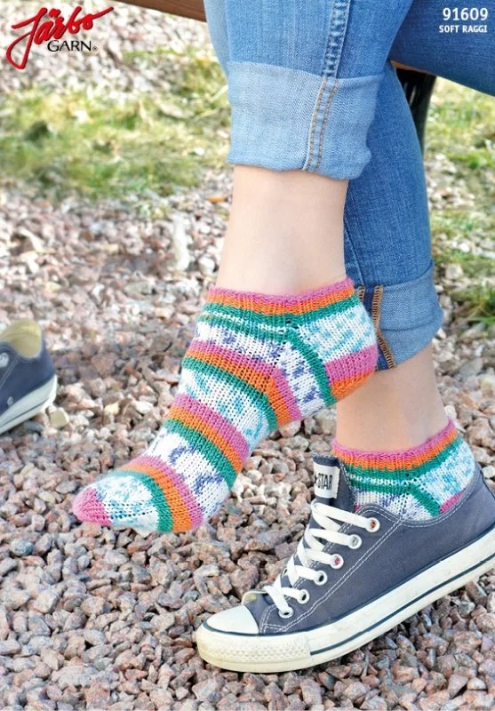 Ankelsockor med stretch i Soft Raggi Outlet