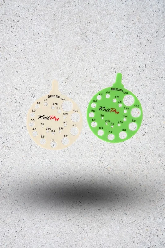 Köp nu Stickmått runt lime