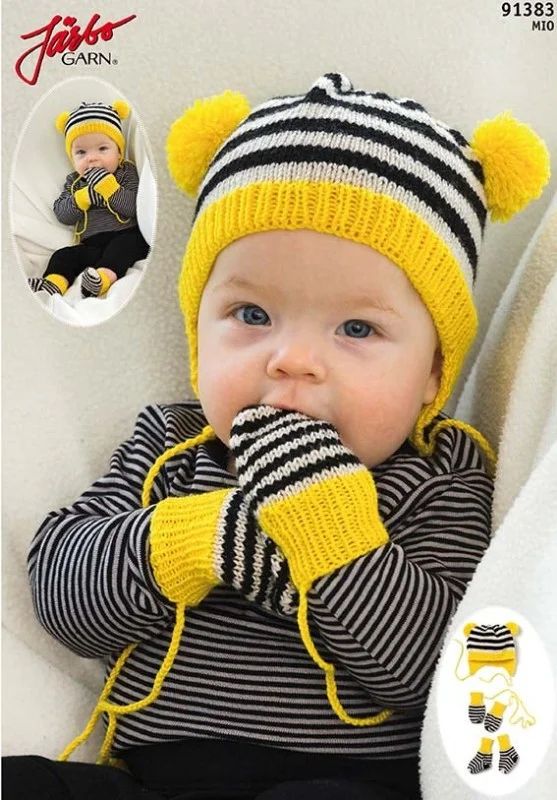 Stickmönster till sockar, vantar och mössa i Mio Endast denna vecka
