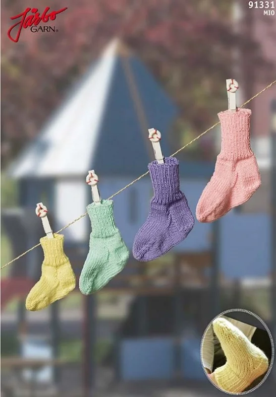 Stickmönster till raggsockar i Mio Erbjudande