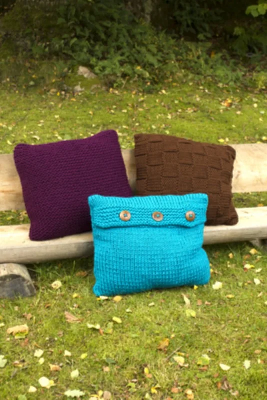 Kuddfodral i Easy Knit Fynd