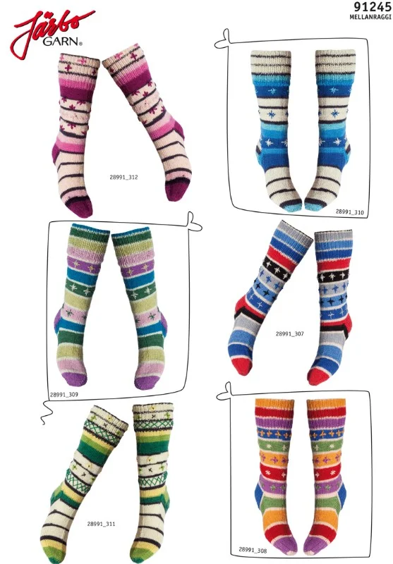 Rea Sockor med långt skaft i Mellanraggi