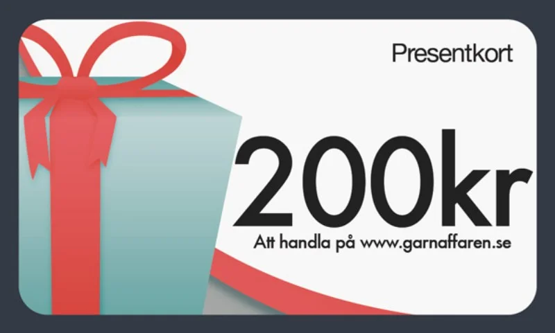 Presentkort 200 kr Nedsatt pris
