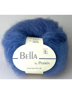 Bella Mohair 70 Chambrayblå Kampanjpris