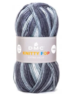 Begränsat antal Knitty Pop 476 Petrolprint