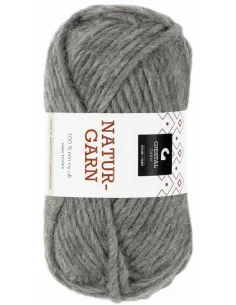 Begränsat antal Naturgarn 904 Gråmelerad