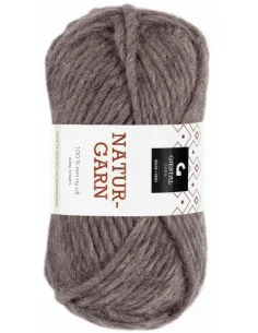 Naturgarn 907 Brunmelerad I lager