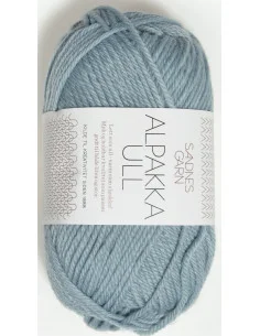 Beställ nu Alpakka Ull 6531 Isblå x