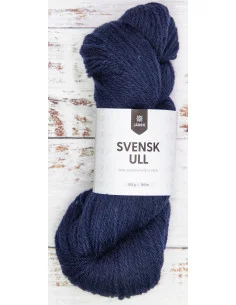 Lågt pris Svensk ull 100g 015 Bergslagen Dark Blue