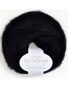 Lågt pris Tynn Silk Mohair 1099 Svart
