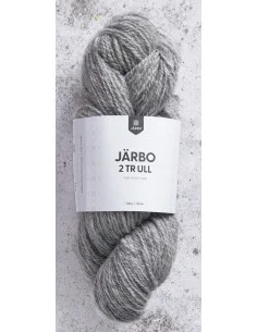 Järbo 2tr Ull 100g 105 Grå Fynd