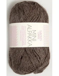 Mini Alpakka 2652 Brunmelerad Rea