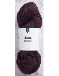 Järbo 2tr Ull 100g 130 Plum plum Sänkt pris